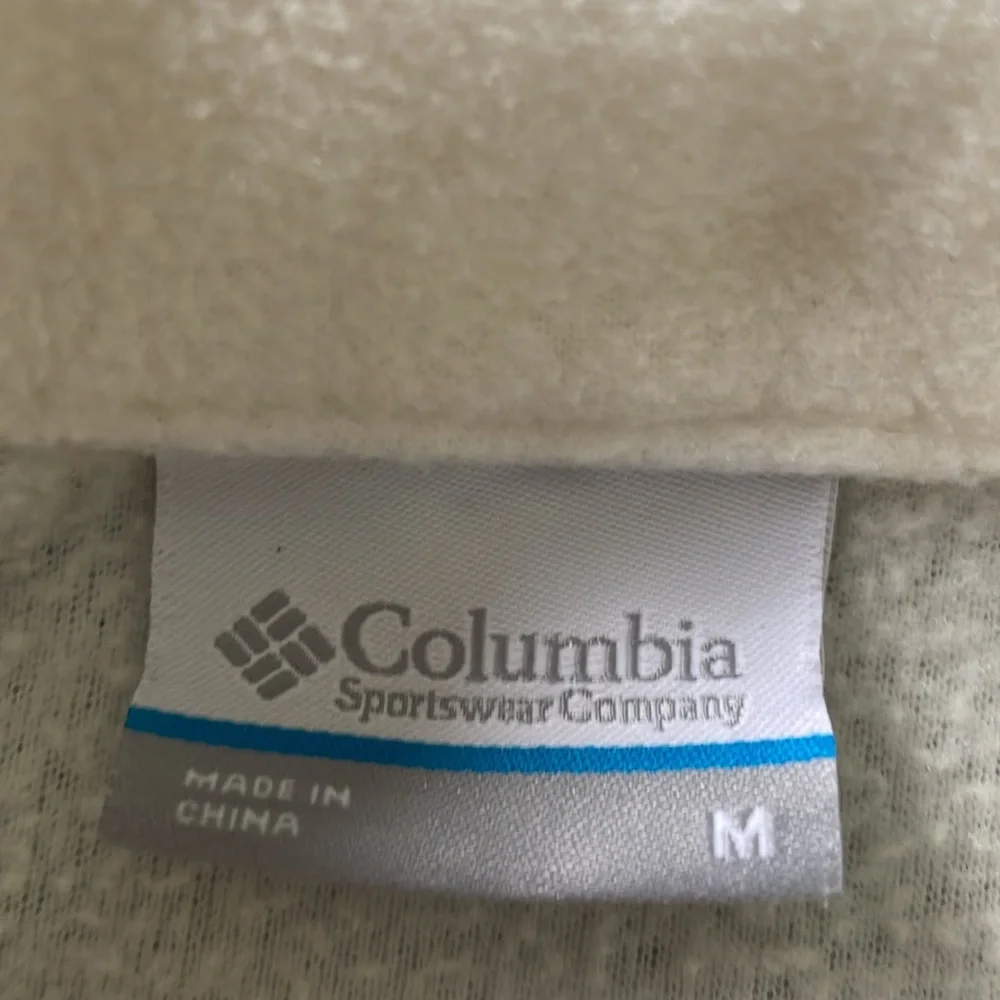 Columbia Women's Cream Fleece Lightweight Jacket - Picture 3 of 10